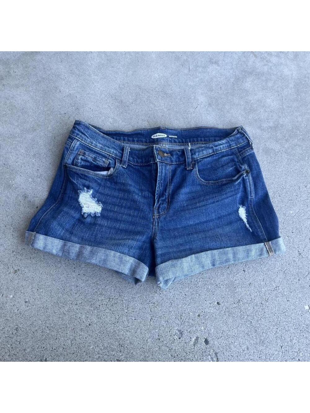 Old Navy Y2K Boyfriend Denim  High Rise Shorts